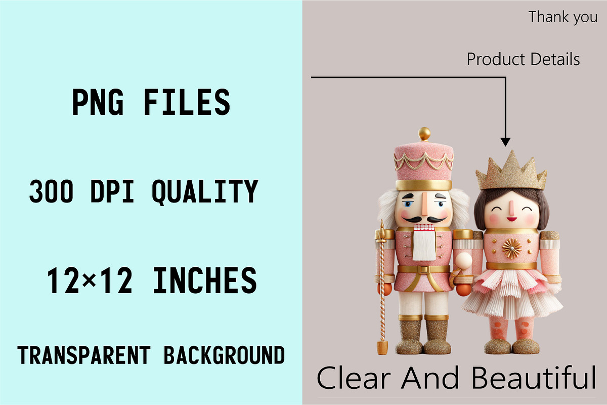 Whimsical Christmas Nutcracker Clipa, an Illustration by SVGArt (Photo 6 of 8)