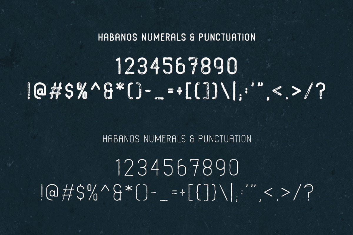 Habanos Retro Font, a Font by Graphicdome (Photo 15 of 15)