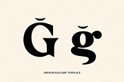 FRENCH GALLERY - vintage soft serif, a Serif Font by Misha Sova (Thumbnail 4 of 11)