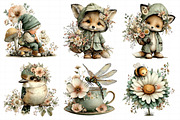 Whimsical Spring Clipart, an Illustration by Daily.Designs (Thumbnail 7 of 8)