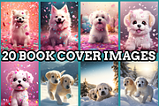 Snowy Puppy Play Day Coloring Pages, an Animal Illustration by martinblan (Thumbnail 2 of 4)