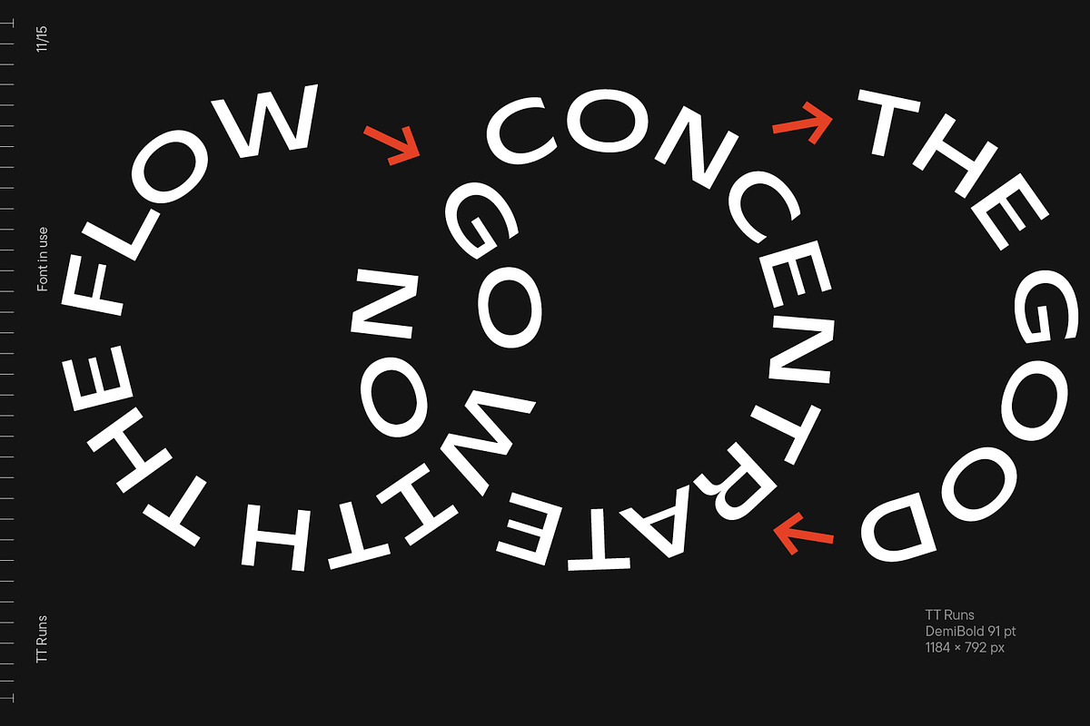 TT Runs, a Sans Serif Font by TypeType (Photo 11 of 15)