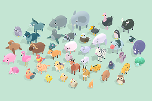 Quirky Series - Animals Mega Pack