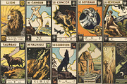 Vintage Tarot Card Illustrations, an Animal Illustration by Dene Studios (Thumbnail 3 of 7)