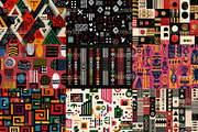25 African Heritage Backgrounds, a Texture Illustration by Incomelion (Thumbnail 4 of 11)