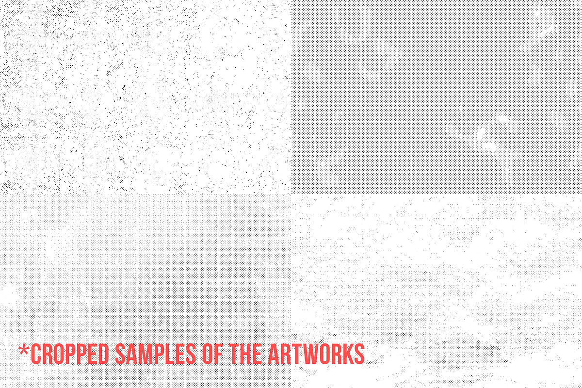 Light Halftone Textures Pack, a Texture Graphic by fukomoku (Photo 7 of 10)