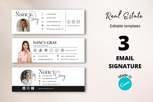 Email Signature Realtor | Canva