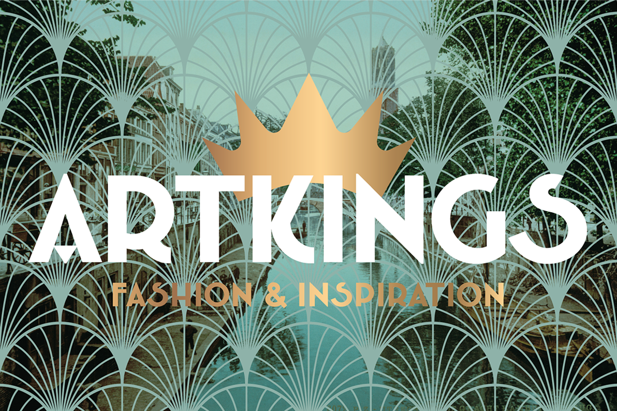 Pinkhoff Caps - Art Deco Font, a Blackletter Font by TypeFaith Fonts (Photo 7 of 10)