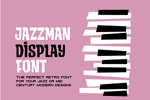 Jazzman Display Font