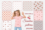 Valentine Watercolor Set, a Seasonal Illustration by ZabolotnaArt (Thumbnail 8 of 11)