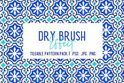 The Blues Handdrawn Tile Patterns, a Pattern Graphic by TheLegacyBrandingCo (Thumbnail 3 of 11)