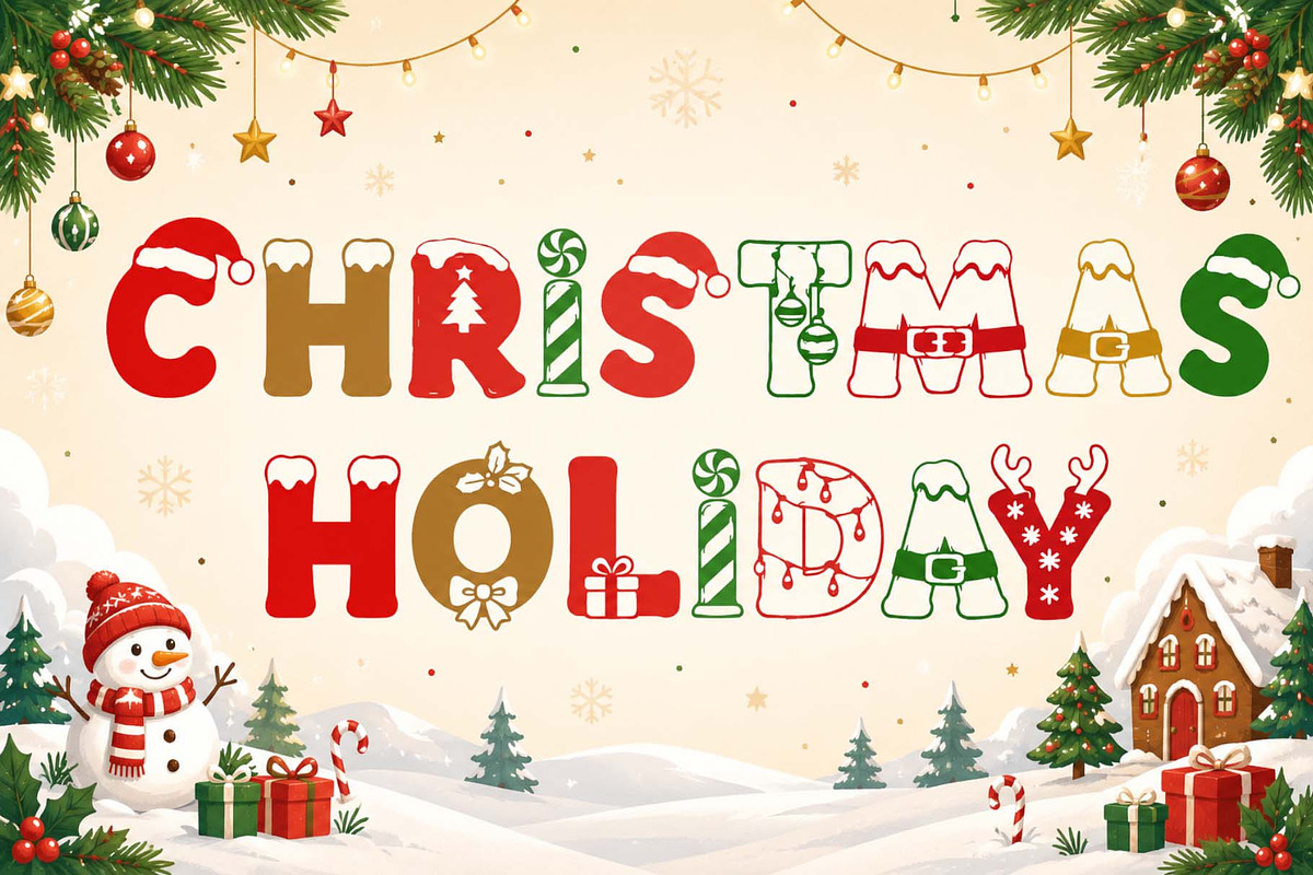 Jingle Wish, a Blackletter Font by Yoga Letter (Photo 2 of 11)