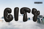 Black Bubble Letters, an Object Graphic by Kate Creative Studio (Thumbnail 2 of 7)