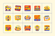 Congratulations Stickers Set, an Emoji Icon by Creative Stall (Thumbnail 5 of 9)
