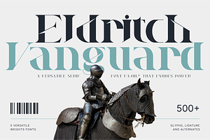 Eldritch Vanguard - Powerful Font