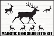 Majestic Deer Antler Collection, an Illustration by Designs_River (Thumbnail 1 of 7)
