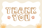 Cat Meow - Cartoon Font Types, a Font by KiddoGlyphs Studio (Thumbnail 3 of 3)