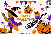 Halloween clipart collection, a Seasonal Illustration by UnaAnya (Thumbnail 1 of 6)
