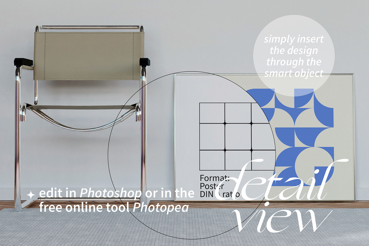 Frame Mockup Set BRAM, a Household Mockup by Bonumo (Photo 12 of 13)