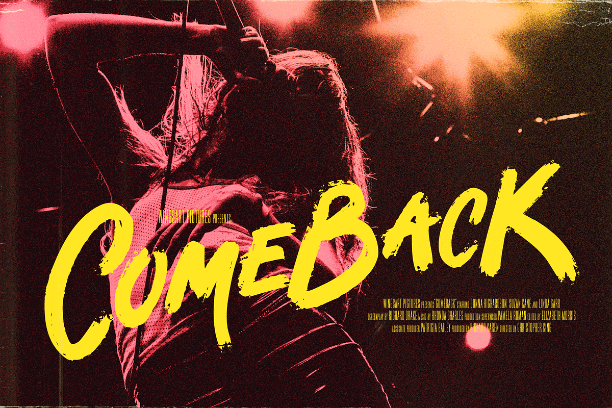 Action Hero - 80s Movie Poster Font, a Font by Wingsart Studio (Photo 10 of 15)
