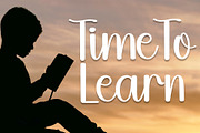 Education, a Handwritten Font by FreshTypeINK (Thumbnail 2 of 6)