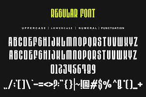 Jopersag - Sport Font