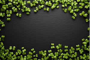 A vibrant green cluster of newly, a Food & Drink Photo by ZinetroN