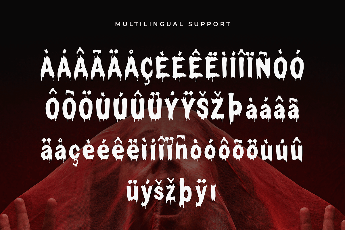 Mystic Story–Modern Horror Typeface, a Blackletter Font by overlaytemplates (Photo 5 of 5)