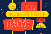 Acre Thin, a Sans Serif Font by Jonathan Ball (Thumbnail 4 of 5)