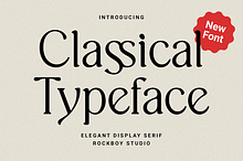 Classical Typeface
