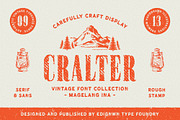 Cralter - Display Font, a Sans Serif Font by Edignwn Type (Thumbnail 1 of 11)