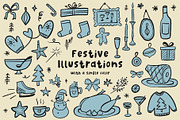 Better Together Fonts & Illustration, a Font by ReveryWorks (Thumbnail 13 of 15)
