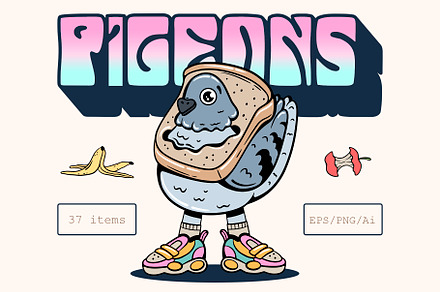 Pigeons - Character Collection