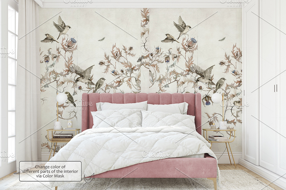 COLORFUL HOME Wall&Frame Mockup, a Poster Template by MyHomeMockups (Photo 10 of 12)