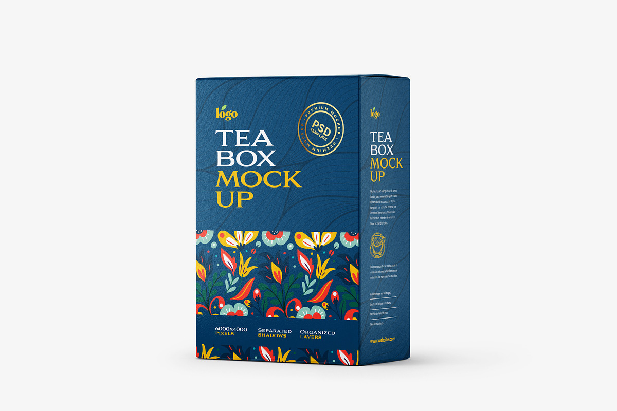Tea Box Packaging Mockup Set, a Cups & Container Mockup by Deeplab (Photo 20 of 22)