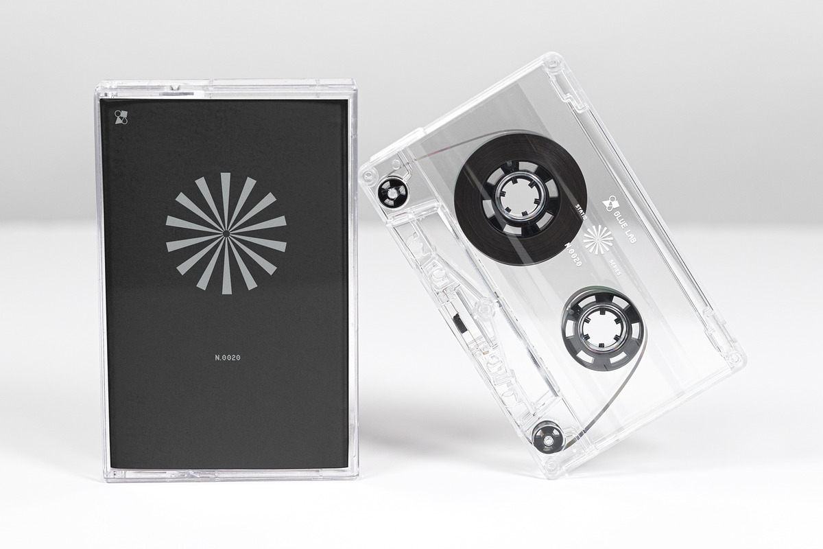 Transparent Cassette Mockup, a Packaging Mockup by Glue Lab (Photo 1 of 5)