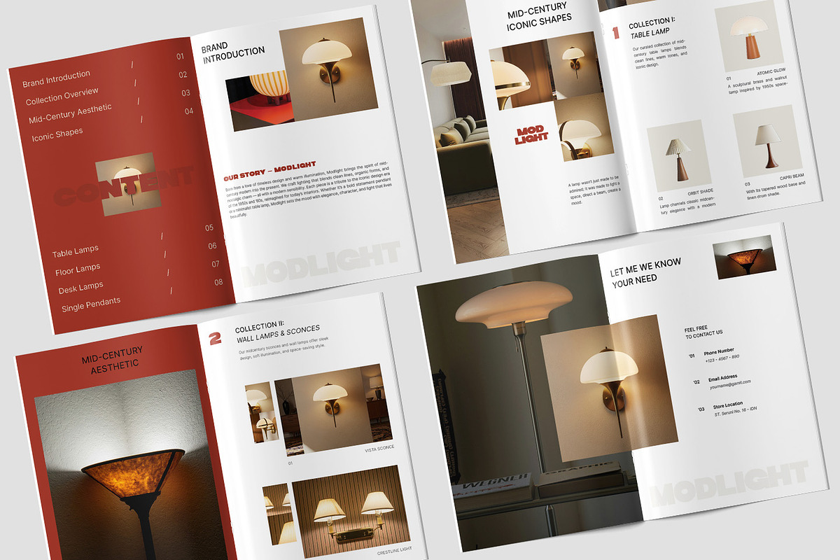 Project Property Look Book Template, a Brochure Template by TMint Play (Photo 2 of 8)