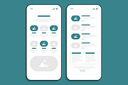 Mobile App Wireframe UI UX Design, an UI Kit Template by MightyDesign (Thumbnail 4 of 8)