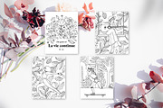 Coloring Book for Girls | Barbie, an Illustration by ChristinaDesigns (Thumbnail 3 of 6)