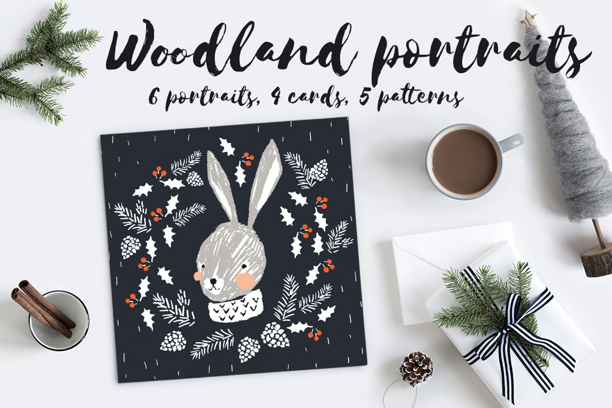 Woodland portraits, an Animal Illustration by OJardin (Photo 1 of 3)