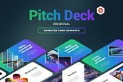 Pitch Deck Clean Animated Proposal, a Presentation Template by Evgeny Bagro (Thumbnail 1 of 7)