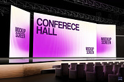 Conference Hall Stage Mockup 03, a Mockup by Claymoon Lab (Thumbnail 2 of 3)