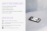 Modern Pinterest Templates for Canva, a Social Media Template by Blush Created (Thumbnail 3 of 8)