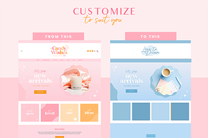 Shopify Theme Pink - Candy Wishes