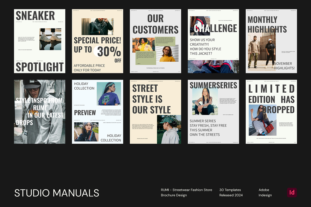 RUMI - Streetwear Fashion Store, a Social Media Template by Studio Manuals (Photo 4 of 8)