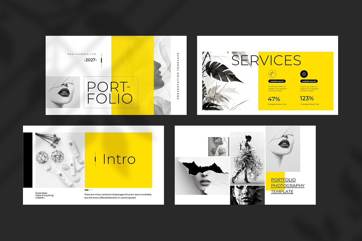 Portfolio Presentation Template, a Presentation Template by Creative-Work (Photo 2 of 9)