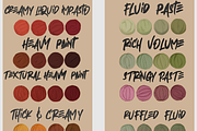 Thick paint Procreate brushes, a Brush Add-On by TheWhiteCatLab (Thumbnail 5 of 21)