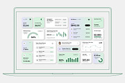 Bento Box Dashboard UI Template, an UI Kit Template by BrandPacks (Thumbnail 4 of 6)