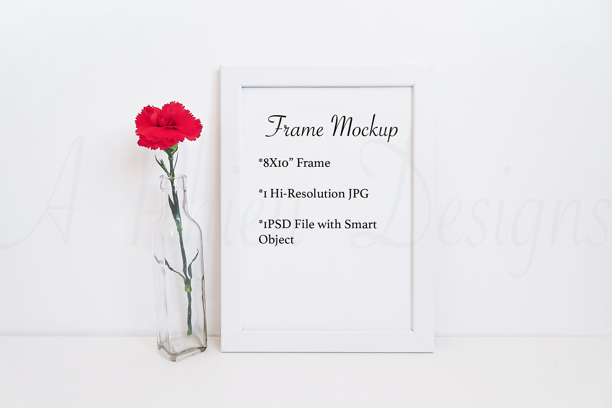 Bundle - 4 Frame Mock up, a Print Template by A Phieu Designs