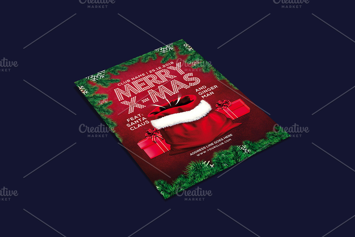 Christmas Invite, a Flyer Template by Flyer Arts (Photo 3 of 4)